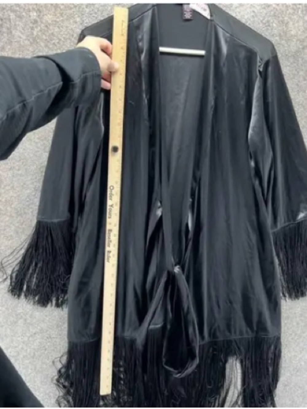 Victoria Secret Fringe Wrap Robe - Picture 4 of 4